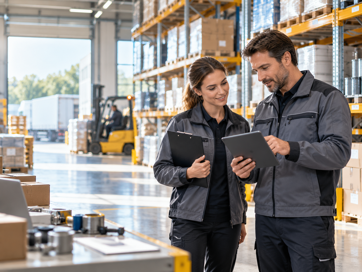 RA.MO. Industriale al lavoro in un contesto professionale